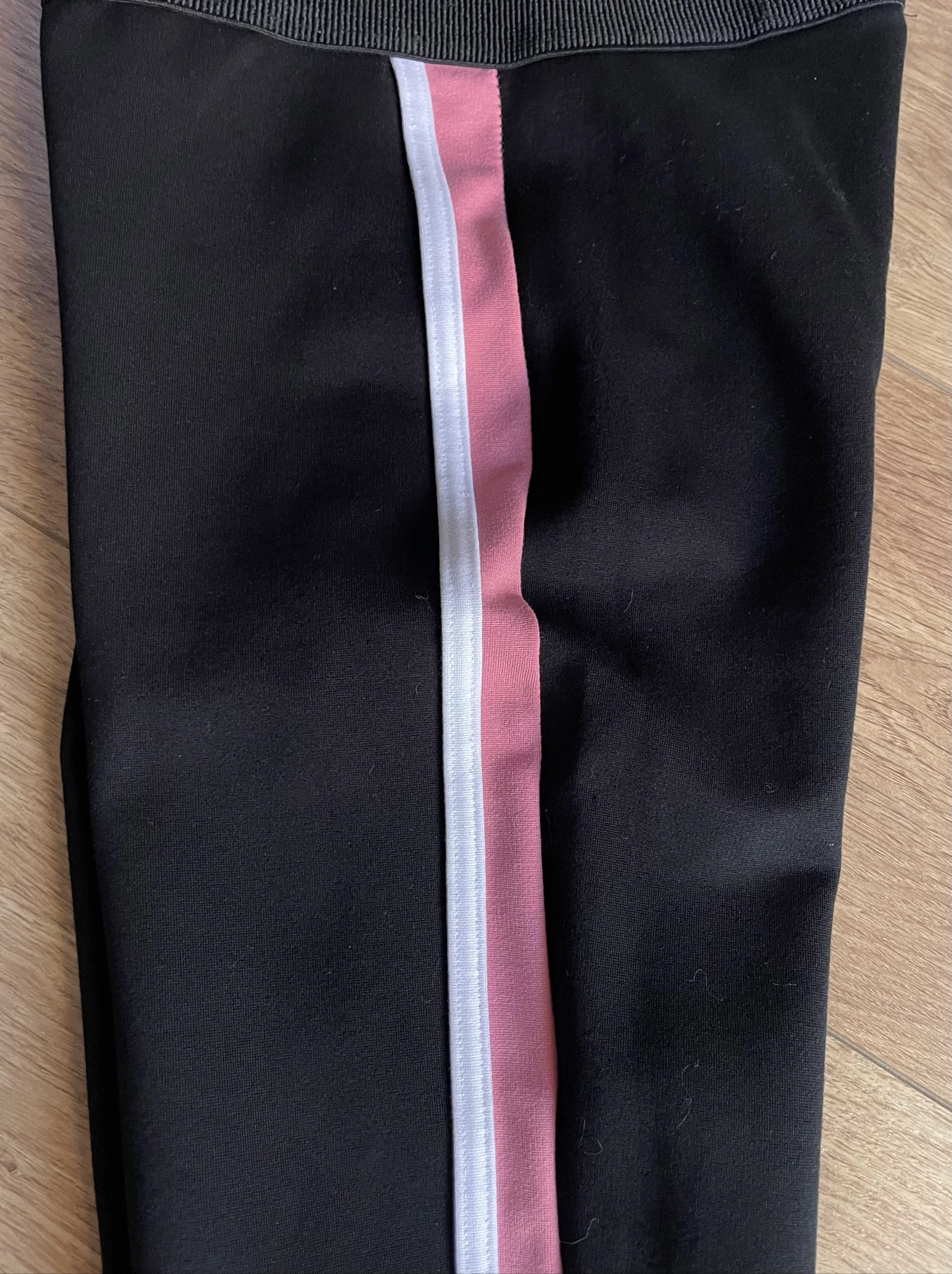 Leggings pretos com faixa lateral Zara – photo 7